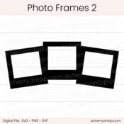 Photo Frames 2 - Digital Cut File - ACOT