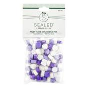 Purple Mix Wax Beads - Spellbinders