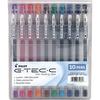 Assorted Colors - Pilot G-Tec-C Ultra Fine 0.4mm Gel Pens 10/Pkg