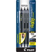 Black - Pilot FriXion Synergy Clicker Erasable Extra Fine Pens 3/Pk