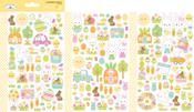 Bunny Hop Mini Icon Stickers - Doodlebug
