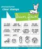 Veggie Happy Add-on Clear Stamps - Lawn Fawn