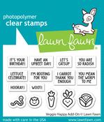 Veggie Happy Add-on Clear Stamps - Lawn Fawn