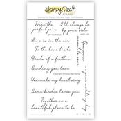 By Your Side 4x6 Stamp Set - Honey Bee Stamps