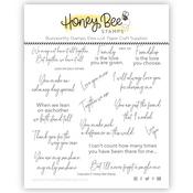 Lean On Each Other 6x6 Stamp Set - Honey Bee Stamps