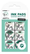 Nr. 28, Turquoises - Studio Light Water-Reactive Ink Pads 6/Pkg