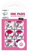 Nr. 29, Pinks - Studio Light Water-Reactive Ink Pads 6/Pkg