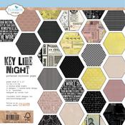 Key Lime Night - Elizabeth Craft Double-Sided Cardstock Pack 12"X12"
