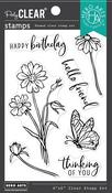 Wild Flowers - Hero Arts Clear Stamps 4"X6"