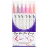 Pink Hues - Pentel Arts Sign Pen Twin Brush 6/Pkg