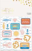 New Nautical - Violet Studio Sticker Sheets