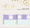 Blossoms And Bunnies - Violet Studio Washi Tape 2/Pkg