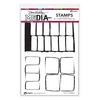 Grid It - Dina Wakley Media Cling Stamps