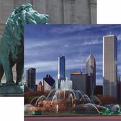 Buckingham Fountain Paper - Chicago - Reminisce