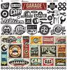 Garage Life 12x12 Sticker Sheet - Reminisce