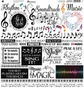 Soundtrack of Life 12x12 Sticker Sheet - Reminisce