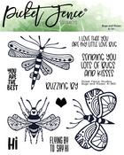 Bugs and Kisses Stamps - Picket Fence Studios