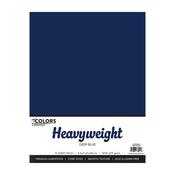 Blue Deep 8.5x11 Heavyweight My Colors Cardstock Pack - Photoplay