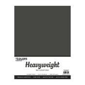 Battleship Gray 8.5x11 Heavyweight My Colors Cardstock Pack - Photoplay