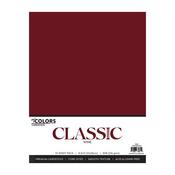 Wine 8.5x11 Classic My Colors Cardstock Pack - Photoplay
