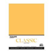 Gold Rush 8.5x11 Classic My Colors Cardstock Pack - Photoplay