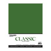 Holiday Green 8.5x11 Classic My Colors Cardstock Pack - Photoplay
