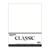 White 8.5x11 Classic My Colors Cardstock Pack - Photoplay