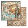 Sir Vagabond In Fantasy World 12x12 Paper Pad - Stamperia