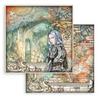 Sir Vagabond In Fantasy World 8x8 Paper Pad - Stamperia