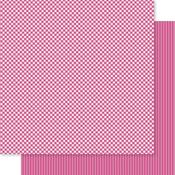 Punch Gingham & Stripes Bella Besties Paper - Bella Blvd