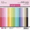 Gingham & Stripes Rainbow Bella Besties 6x6 Paper Pad - Bella Blvd