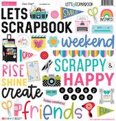 Let's Scrapbook! Ciao Chipboard Icons - Bella Blvd