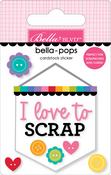 Scrap Banner Bella-pops - Let's Scrapbook - Bella Blvd