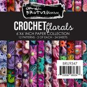 Crochet Florals 6x6 Paper Pad - Brutus Monroe