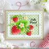Berry Sweet Gingham Paper Pad - Waffle Flower Crafts