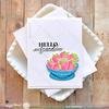 Sweet Lattice Sentiments Stamp Set - Waffle Flower Crafts