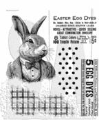 Mr. Rabbit Cling Stamp by Tim Holtz - Stampers Anonymous