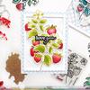 Sweet Strawberry Foil Plate - Waffle Flower Crafts