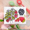 Sweet Strawberry Matching Die - Waffle Flower Crafts