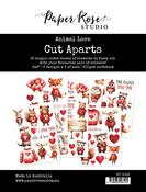 Animal Love Cut Aparts Paper Pack - Paper Rose Studio