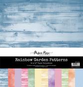 Rainbow Garden Patterns 12x12 Paper Collection - Paper Rose Studio
