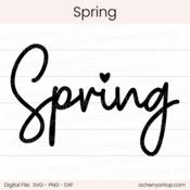 *FREE* Spring - Digital Cut File - ACOT
