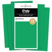 Just Green 65 lb Solid Cardstock Set - Altenew