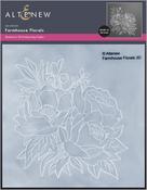 Farmhouse Florals 3D Embossing Folder - Altenew