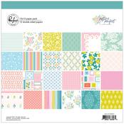 Picture Perfect 12x12 Paper Pack - Pinkfresh Studio