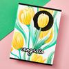 Twirling Tulips 3D Embossing Folder - Simon Hurley - Spellbinders