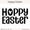 Hoppy Easter - Digital Cut File - ACOT