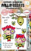 Bee Free - AALL And Create A6 Photopolymer Clear Stamp Set