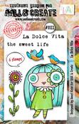 La Dolce Vita - AALL And Create A7 Photopolymer Clear Stamp Set