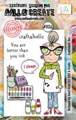 Craftaholic Dee - AALL And Create A7 Photopolymer Clear Stamp Set